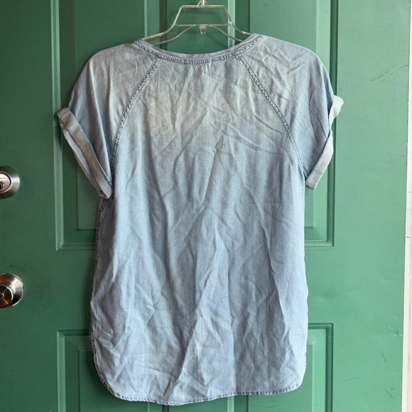 Anthropologie Cloth & Stone size medium denim look tensel too - Picture 4 of 6